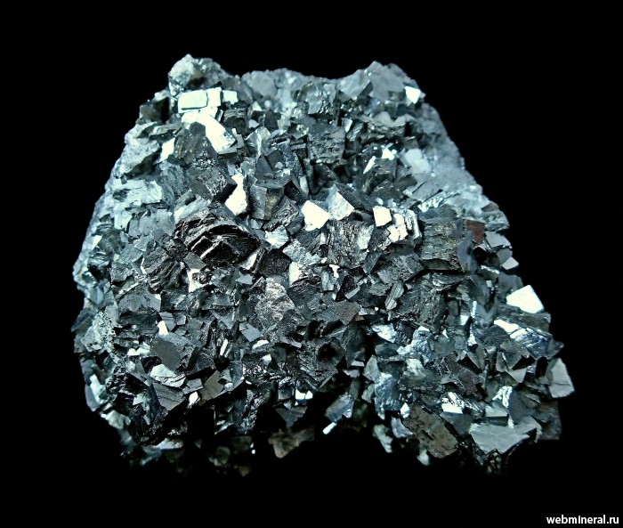 Друза мелких кристаллов арсенопирита.JPG