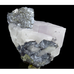 Крупный кристалл джарлеита на белом матриксе из Марокко