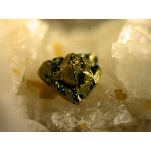 Халькопирит из шахты Фламбо, Раск Каунти, Висконсин, США