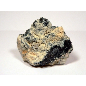 Тусклый черный петцит в доломитовом матриксе. Крипл Крик, Колорадо, США