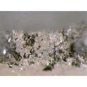 Вулканит на кварце, ассоциированный с вейсситом. США, Колорадо